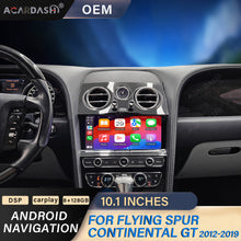 Load image into Gallery viewer, New Release!!! 2012-2018 Bentley Flying Spur OEM FIT Replacement 10.9″ 8gb-128gb/256gb Android 13, Wirelss Carplay, AA