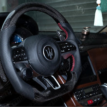 Load image into Gallery viewer, ALL NEW 2025 1:1 Style Steering Wheel w/ Air Bag Digital Gauges for 04-12 Quattroporte