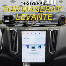 Load image into Gallery viewer, 2012-2021 Maserati Levante T-Style Android 13 8gb-128/256gb W/ Wireless Carplay Head Unit