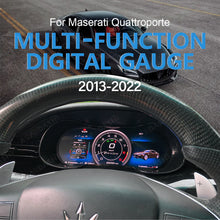 Load image into Gallery viewer, New Release!! 2013-2022 Maserati Quattroporte LCD Digital Gauge Cluster with 4 Themes
