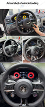 Load image into Gallery viewer, ALL NEW 2025 1:1 Style Steering Wheel w/ Air Bag Digital Gauges for 04-12 Quattroporte