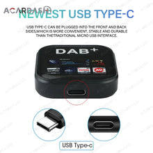 Load image into Gallery viewer, DAB/DAB+ Antenna For Android Car Radio With USB Adapter Stereo Receiver European DAB