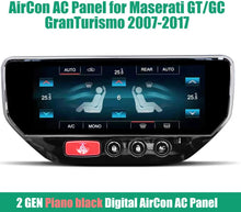 Load image into Gallery viewer, GEN 3 AuCar New Design 2007-2017 Maserati Granturismo GranCabrio LCD Touchscreen Climate Control