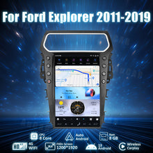 Load image into Gallery viewer, All New 2011-2019 Ford Explorer 2K 14 4" Android Tesla Style Head Unit w/ Sirius XM Wireless Apple CarPlay