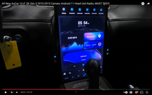 Load image into Gallery viewer, 3 Month BACKORDER 10-15 Gen 5 Camaro 14.5" 2K High Definition Snapdragon 8gb-128gb Android 13 Head Unit