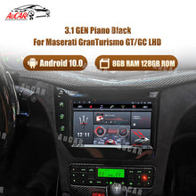 Load image into Gallery viewer, NEW AUCAR Gen 4 8GB-128GB SIM CARD DSP Infotainment System Head Unit Radio 07-17 Maserati Granturismo w/ Wireless Apple CarPlay