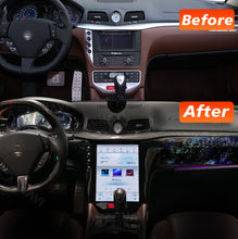 Load image into Gallery viewer, LED STARLIGHT Dash 07-17 Maserati Granturismo 12.1" Tesla Style Android Head Unit with A/C