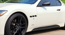 Load image into Gallery viewer, 2008-2019 Maserati Granturismo Grancabrio Replacement Carbon Fiber Side Vents (not covers)
