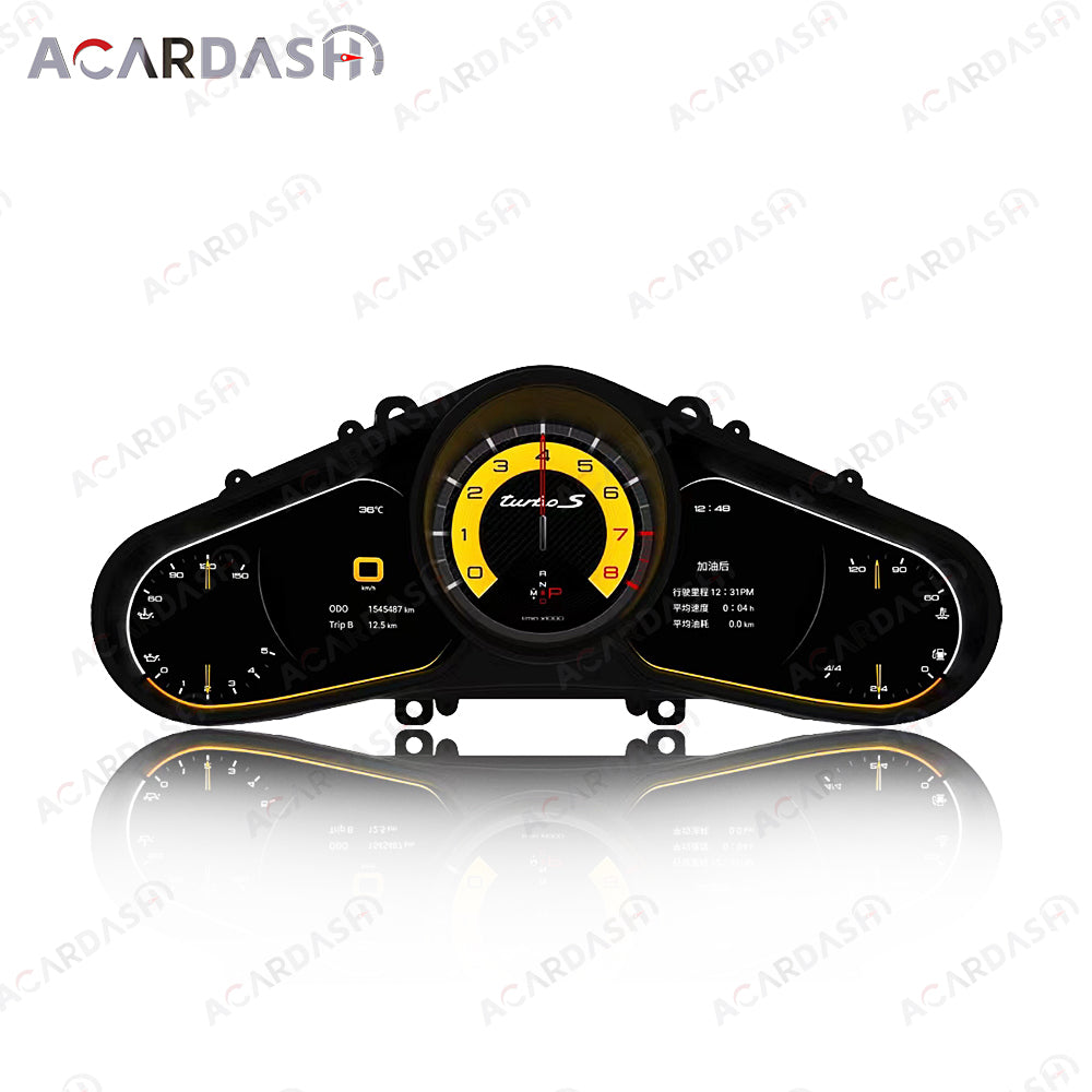 All New AcarDash 2011-2017 Porsche Cayenne LCD Digital Instrument Gauge Cluster