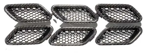 2008-2019 Maserati Granturismo Grancabrio Replacement Carbon Fiber Side Vents (not covers)