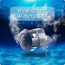 Load image into Gallery viewer, Crystal Clear 170º CMOS AHD-1080P HD Car Front View Parking Camera Waterproof, Aluminum construction
