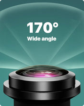 Load image into Gallery viewer, Crystal Clear 170º CMOS AHD-1080P HD Car Front View Parking Camera Waterproof, Aluminum construction
