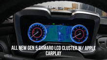 Load image into Gallery viewer, NOW Availible ALL NEW 5th Gen CAMARO LCD DIGITAL INSTRUMENT CLUSTER W/ APPLE CARPLAY FRONT &amp; SIDE CAMERAS by XSTARLINK
