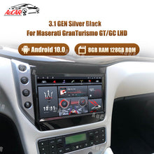 Load image into Gallery viewer, NEW AUCAR Gen 4 8GB-128GB SIM CARD DSP Infotainment System Head Unit Radio 07-17 Maserati Granturismo w/ Wireless Apple CarPlay
