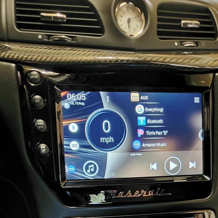 NEW AUCAR Gen 4 8GB-128GB/256GB SIM CARD DSP Infotainment System Head Unit Radio 07-17 Maserati Granturismo w/ Wireless Apple CarPlay